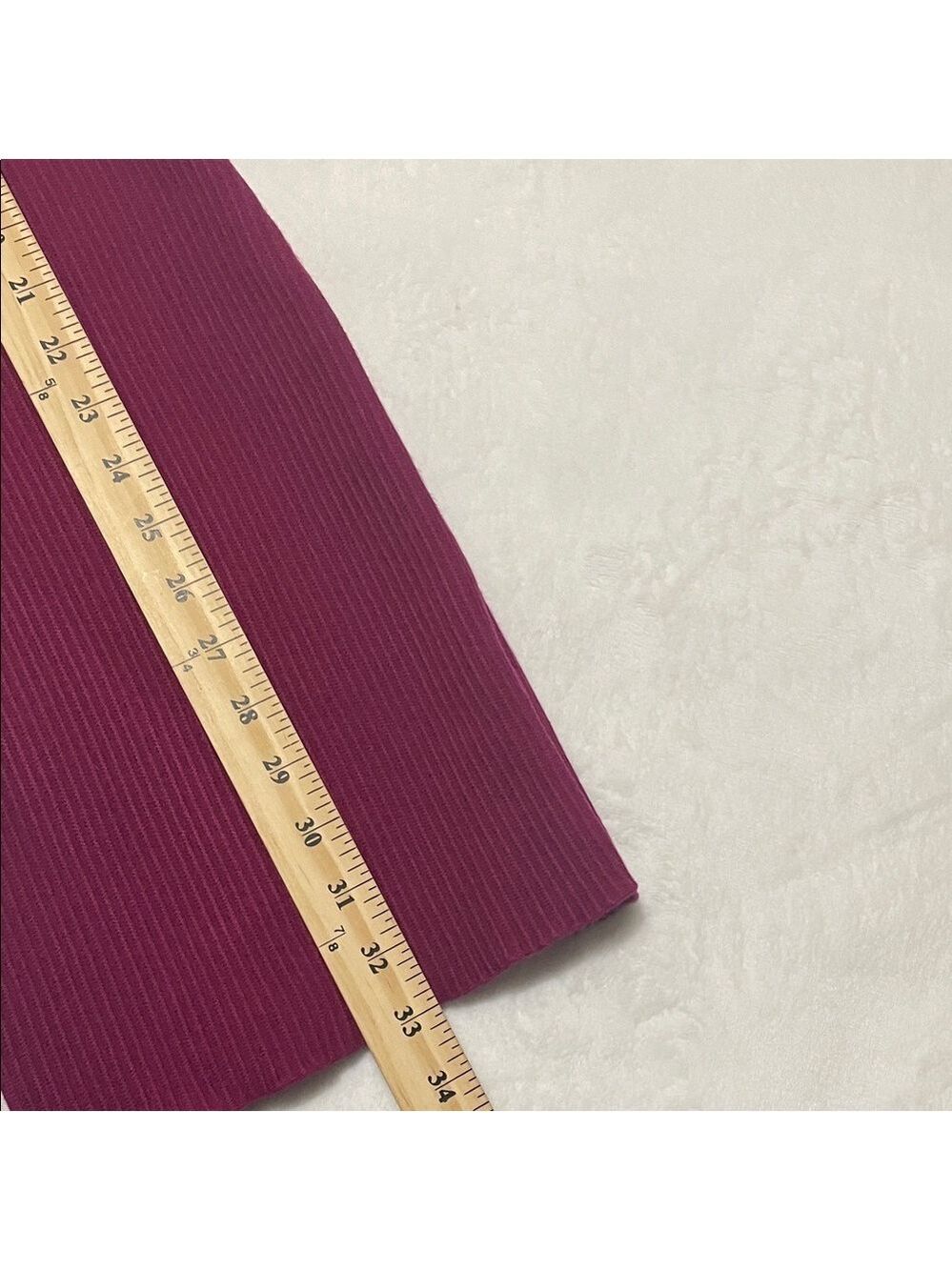 House of Harlow 1960 Luxe Ribbed Sleeveless Burgundy Dress Sz Large - Picture 6 of 9